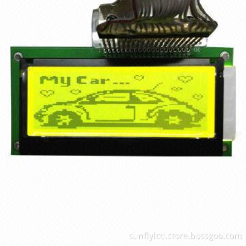 Mono Graphic 192 x 64-dot Matrix LCD Module/Display with -30 to 80°C Storage Temperature